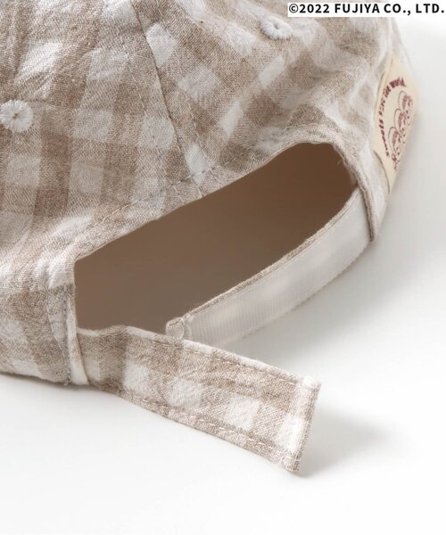 apres les cours（アプレレクール）の「PEKO&POKO キャップ（キャップ・キッズ・ベージュ・50/54）」の11枚目の写真