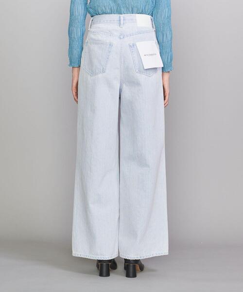 BEAUTY&YOUTH UNITED ARROWS タックフレアデニムパンツ BEAUTY&YOUTH UNITED ARROWS（ビューティーアンドユース