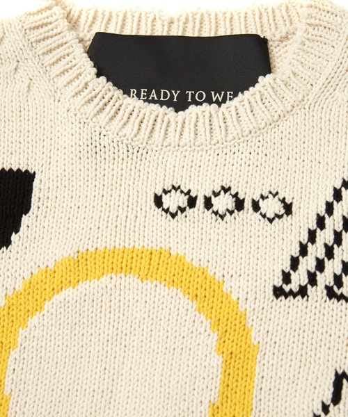 soe（ソーイ）の「soe/ソーイ/Intarsia Sweater Memphis