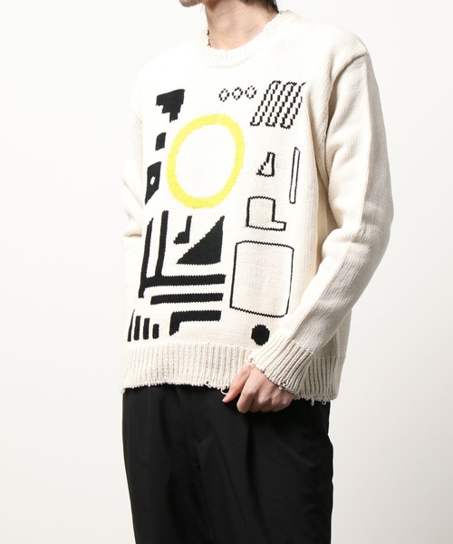 soe（ソーイ）の「soe/ソーイ/Intarsia Sweater Memphis