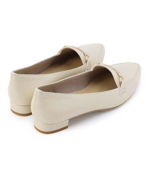 ESPERANZA（エスペランサ）の「◆【日本製／疲れにくい／歩きやすい／ロングセラー／ローファー／サイズ豊富】 ビット付ポインテッドトゥローファー（パンプス・レディース・ブラック/こしょう色系/ベージュ・21.5cm/22.0cm/22.5cm/23.0cm/23.5cm/24.0cm/24.5cm/25.0cm）」の10枚目の写真