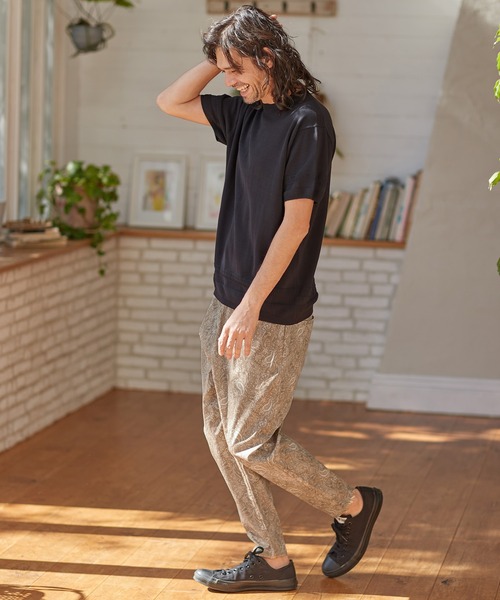 CAMBIO（カンビオ）の「mp9919-Orig. Ptペイズリーストレッチテーパードパンツ（その他パンツ・メンズ・ブルー/ブラック/ベージュ・S/L/M）」の7枚目の写真