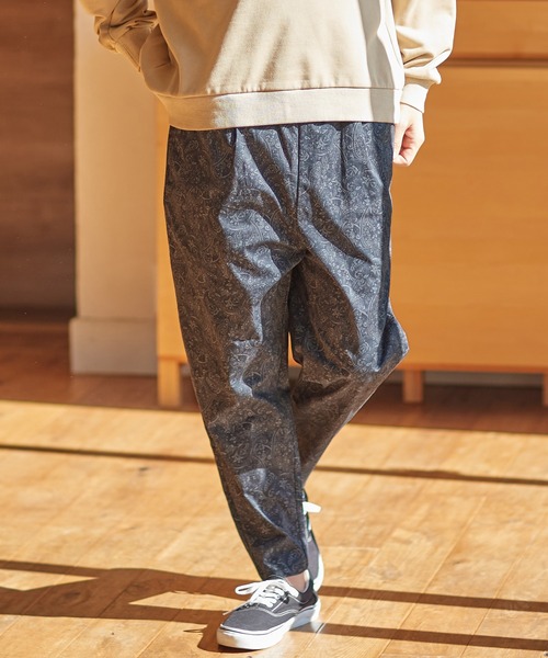 CAMBIO（カンビオ）の「mp9919-Orig. Ptペイズリーストレッチテーパードパンツ（その他パンツ・メンズ・ブルー/ブラック/ベージュ・S/L/M）」の12枚目の写真