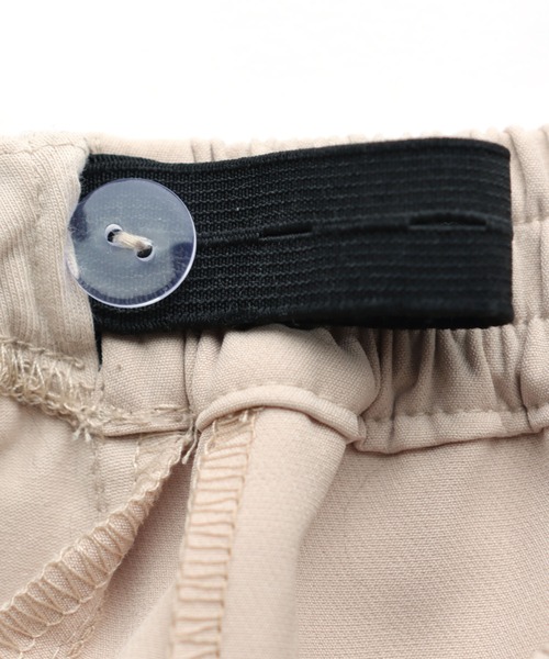 andme（アンドミー）の「【マタニティ】センタープレステーパードパンツ（マタニティウェア/グッズ・レディース・ブラック/ネイビー/カーキ/ライトブラウン/ライトベージュ/テラコッタ/ローズ/オフホワイト・M/L）」の12枚目の写真