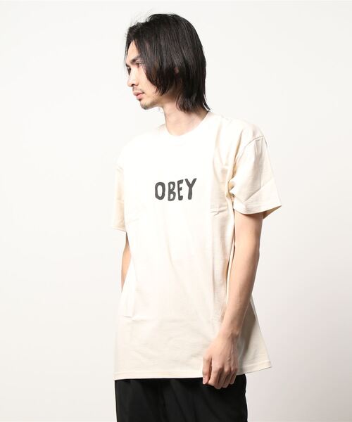 OBEY（オベイ）の「【OBEY】（UN）OBEY OG（Tシャツ/カットソー・メンズ・ブラック/ホワイト/アイボリー・X-LARGE/LARGE/MEDIUM）」の3枚目の写真