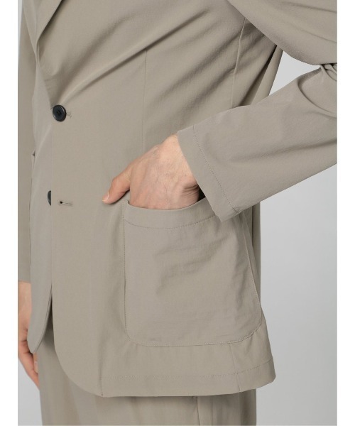 semantic design(セマンティックデザイン)の「セマンティックデザイン/semantic design 接触冷感ストレッチ セットアップ 2ボタンジャケット(セットアップパンツございます)(テーラードジャケット・メンズ・ベージュ/カーキ・MEDIUM/LARGE)」の15枚目の写真