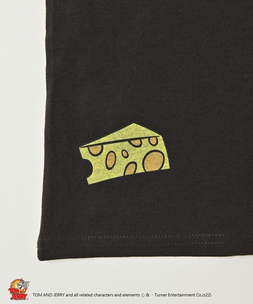 Tom＆Jerry（トムアンドジェリー）の「【トムとジェリー】プリント半袖Tシャツ（80～140cm）（Tシャツ/カットソー・キッズ・ホワイト/ライトブルー/ブラック/パープル・90/100/110/120/80/130/95/140/150）」の7枚目の写真