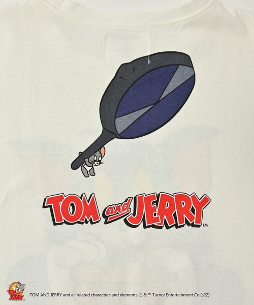 Tom＆Jerry（トムアンドジェリー）の「【トムとジェリー】プリント半袖Tシャツ（80～140cm）（Tシャツ/カットソー・キッズ・ホワイト/ライトブルー/ブラック/パープル・90/100/110/120/80/130/95/140/150）」の13枚目の写真