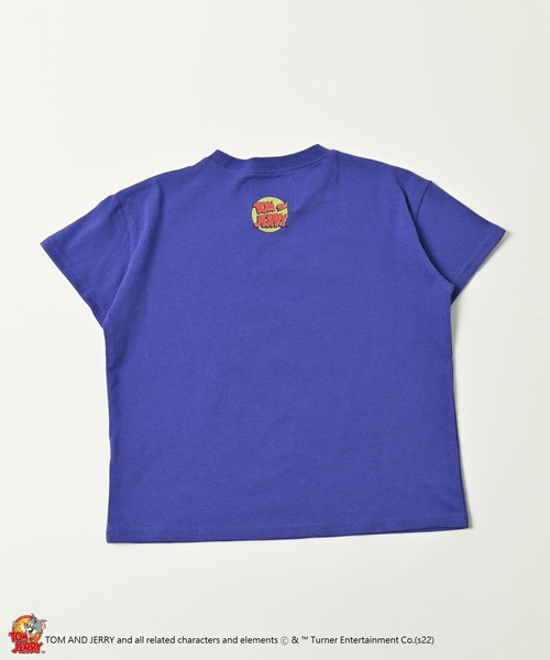 Tom＆Jerry（トムアンドジェリー）の「【トムとジェリー】プリント半袖Tシャツ（80～140cm）（Tシャツ/カットソー・キッズ・ホワイト/ライトブルー/ブラック/パープル・90/100/110/120/80/130/95/140/150）」の12枚目の写真