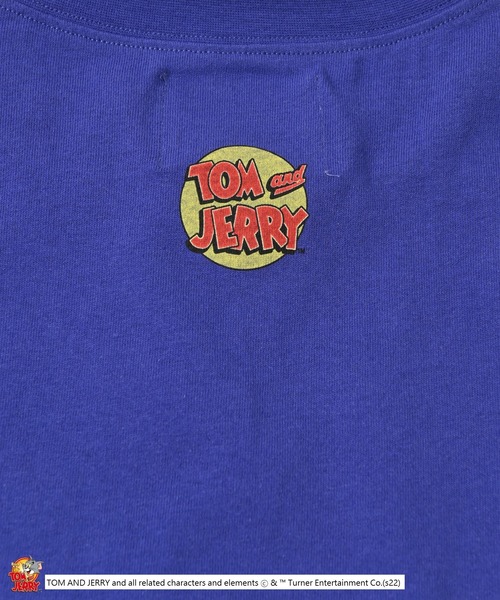 Tom＆Jerry（トムアンドジェリー）の「【トムとジェリー】プリント半袖Tシャツ（80～140cm）（Tシャツ/カットソー・キッズ・ホワイト/ライトブルー/ブラック/パープル・90/100/110/120/80/130/95/140/150）」の6枚目の写真