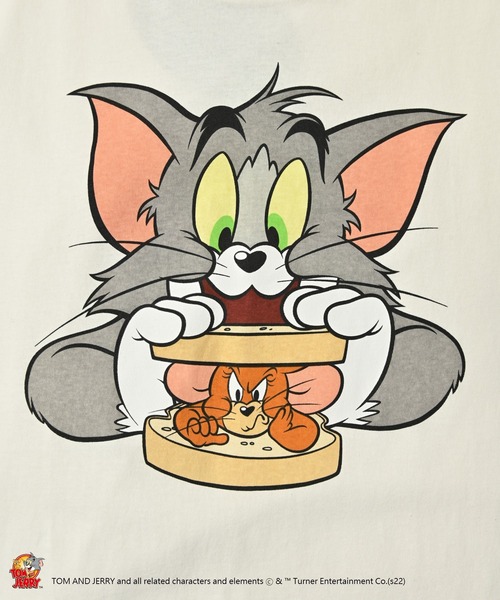 Tom＆Jerry（トムアンドジェリー）の「【トムとジェリー】プリント半袖Tシャツ（80～140cm）（Tシャツ/カットソー・キッズ・ホワイト/ライトブルー/ブラック/パープル・90/100/110/120/80/130/95/140/150）」の11枚目の写真