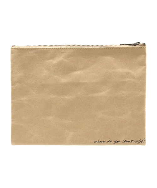 MATATABI（マタタビ）の「MATATABI スモールクラッチバッグ『PARIS』（クラッチバッグ・メンズ・ベージュ・FREE）」の9枚目の写真