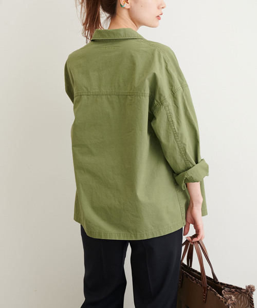 セール】ミリタリー シャツ◇（シャツ/ブラウス）｜FRAMeWORK