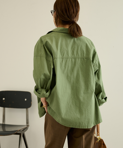 セール】ミリタリー シャツ◇（シャツ/ブラウス）｜FRAMeWORK