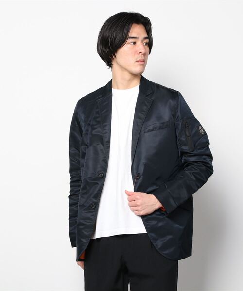 A BATHING APE（アベイシングエイプ）の「MILITARY TAILORED JACKET M（テーラードジャケット・メンズ・オリーブ/ブラック・46/50/52）」の4枚目の写真