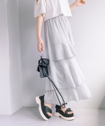 OLIVE des OLIVE | ラッフルスリットスカート(スカート)