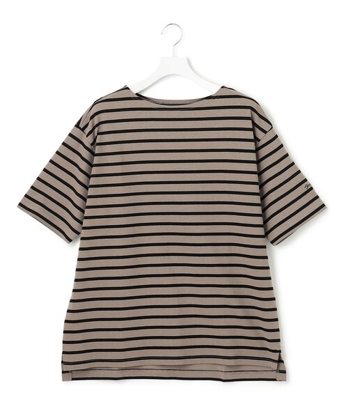 J.PRESS YORK STREET(ジェイプレスヨークストリート)の「【UNISEX】天竺ボーダーTシャツ(Tシャツ/カットソー・メンズ・ベージュ系1/ネイビー系1/ダルブルー系1・SMALL/MEDIUM/LARGE)」の15枚目の写真