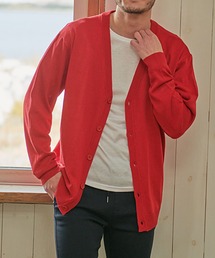 『vicci/ヴィッチ』セミルーズシルエットボタンカーディガン