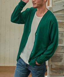 『vicci/ヴィッチ』セミルーズシルエットボタンカーディガン