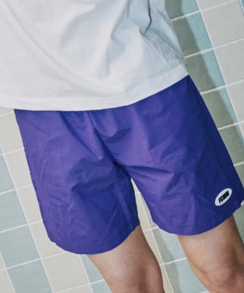 FCMM(エフシーエムエム)の「ALL ROUND RUNNER'S WOVEN SHORTS/オールラウンドランナーウーブンショーツ(その他パンツ・メンズ・パープル/ミント/グレー/ブルー系その他/ブラック/マスタード・MEDIUM/LARGE)」の5枚目の写真