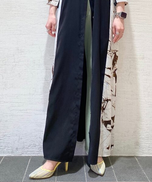 ESPERANZA(エスペランサ)の「柄チュールミュールストラップパンプス(パンプス・レディース・ベージュ系8/イエロー系8/ブラック系8・LL/S/M/L)」の15枚目の写真