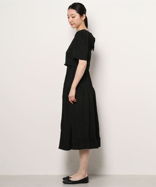 Clice de Paris(クリシェドゥパリス)の「K/シンプルセットアップ(セットアップ・レディース・ブラック/ホワイト・ONESIZE)」の4枚目の写真