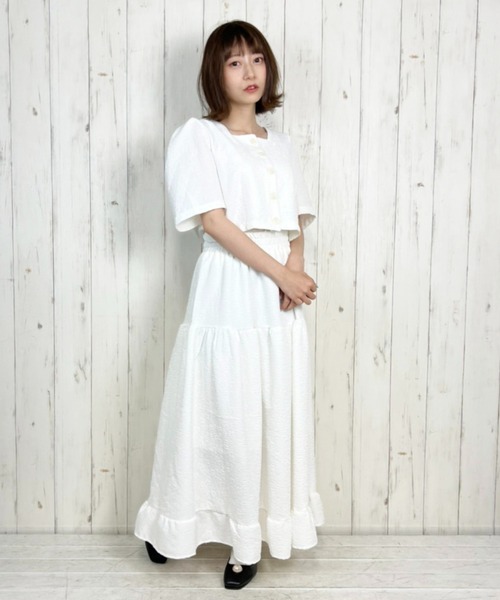 Clice de Paris(クリシェドゥパリス)の「K/シンプルセットアップ(セットアップ・レディース・ブラック/ホワイト・ONESIZE)」の8枚目の写真