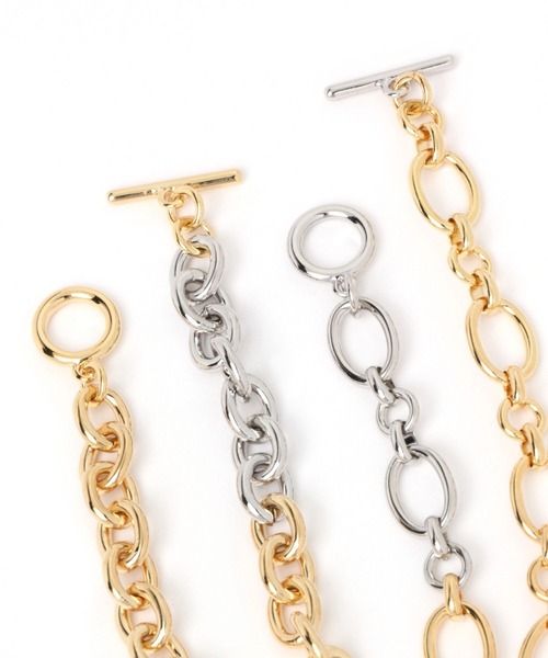 GLOBAL WORK(グローバルワーク)の「アソートブレスレット/287740(ブレスレット・レディース・ゴールド系その他/ライトイエロー・FREE)」の4枚目の写真