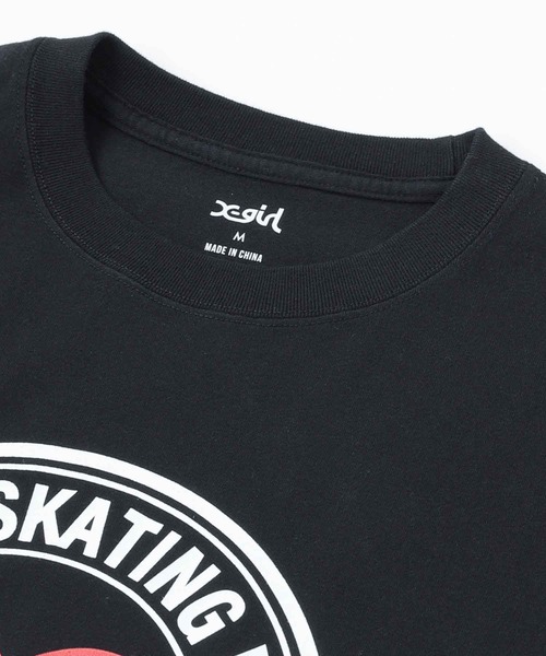 X-girl（エックスガール）の「HEART LOGO S/S TEE/ハートロゴ T