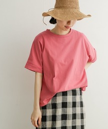 URBAN RESEARCH DOORS | USAコットンロールスリーブTシャツ(Tシャツ/カットソー)