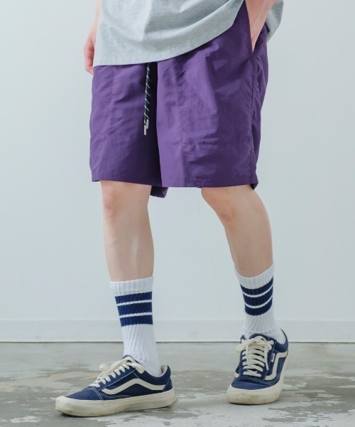 improves（インプローブス）の「製品染め ナイロン ショート イージーパンツ ソリッド/タイダイ柄（その他パンツ・メンズ・グリーン/ブルー/ブラウン/オレンジ/パープル/ブラック・LARGE/MEDIUM）」の5枚目の写真