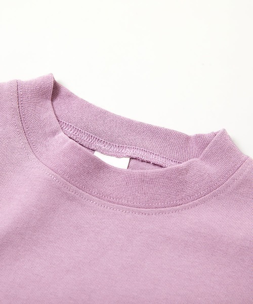 devirock（デビロック）の「無地 ヘビーウェイト ロング丈 長袖Tシャツ（Tシャツ/カットソー・キッズ・オフホワイト/スミクロ/ピンクベージュ/ブラウン系その他/パープル系その他/ブルー系その他/グリーン/オレンジ系2/グリーン系2/ピンク系その他2・160cm/110cm/120cm/140cm/80ｃｍ/90cm/150cm/100cm/130cm）」の20枚目の写真