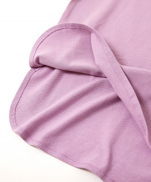 devirock（デビロック）の「無地 ヘビーウェイト ロング丈 長袖Tシャツ（Tシャツ/カットソー・キッズ・オフホワイト/スミクロ/ピンクベージュ/ブラウン系その他/パープル系その他/ブルー系その他/グリーン/オレンジ系2/グリーン系2/ピンク系その他2・160cm/110cm/120cm/140cm/80ｃｍ/90cm/150cm/100cm/130cm）」の22枚目の写真