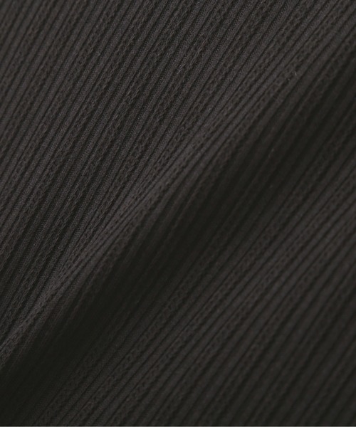 PROPORTION BODY DRESSING(プロポーションボディドレッシング)の「ギャザースリーブリブテレコ / 1212260802(Tシャツ/カットソー・レディース・ブラック/ボルドー/ブラウン・MEDIUM/SMALL)」の12枚目の写真