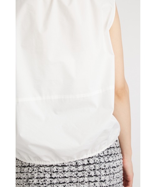 SNIDEL(スナイデル)の「ボウタイノースリブラウス(シャツ/ブラウス・レディース・ネイビー/ホワイト/ブルー・FREE)」の12枚目の写真