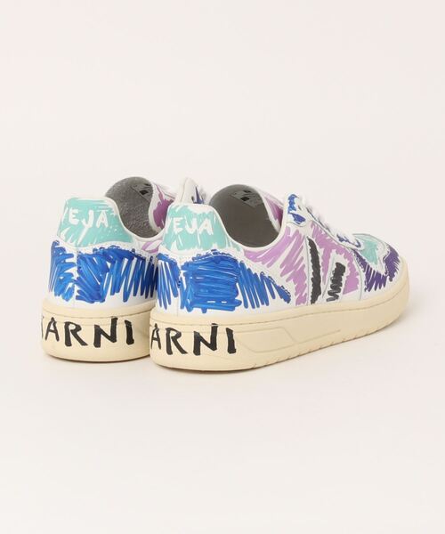 MARNI（マルニ）の「MARNI×VEJA LOW-CUT SNEAKER/ローカットスニーカー（スニーカー・メンズ・パープル系その他・43/42/41/40）」の2枚目の写真