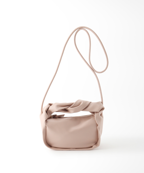 B.C STOCK（ベーセーストック）の「ツイストハンドル2way Bag（ショルダーバッグ・レディース・グリーン/チョコ/ピンク系その他・FREE）」の3枚目の写真