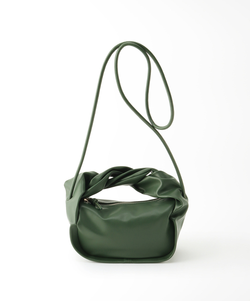 B.C STOCK（ベーセーストック）の「ツイストハンドル2way Bag（ショルダーバッグ・レディース・グリーン/チョコ/ピンク系その他・FREE）」の11枚目の写真