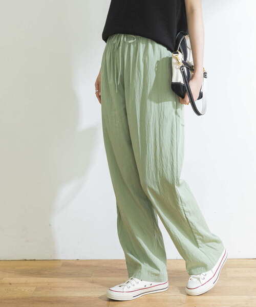 URBAN RESEARCH（アーバンリサーチ）の「ストレートイージーパンツ（その他パンツ・レディース・オレンジ/ミント/ブラック・FREE）」の22枚目の写真