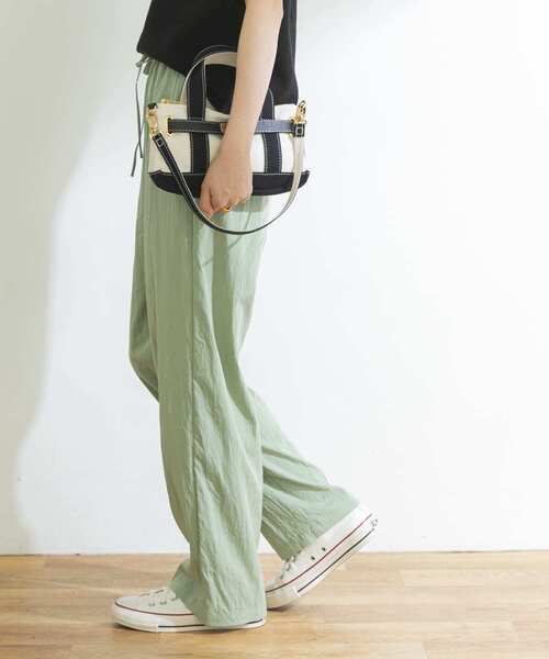 URBAN RESEARCH（アーバンリサーチ）の「ストレートイージーパンツ（その他パンツ・レディース・オレンジ/ミント/ブラック・FREE）」の17枚目の写真