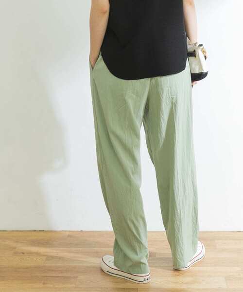 URBAN RESEARCH（アーバンリサーチ）の「ストレートイージーパンツ（その他パンツ・レディース・オレンジ/ミント/ブラック・FREE）」の13枚目の写真