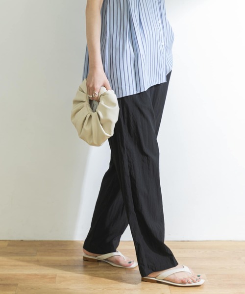 URBAN RESEARCH（アーバンリサーチ）の「ストレートイージーパンツ（その他パンツ・レディース・オレンジ/ミント/ブラック・FREE）」の18枚目の写真