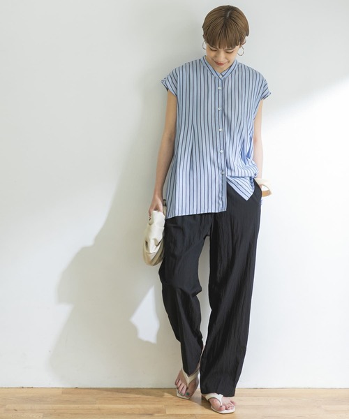 URBAN RESEARCH（アーバンリサーチ）の「ストレートイージーパンツ（その他パンツ・レディース・オレンジ/ミント/ブラック・FREE）」の10枚目の写真