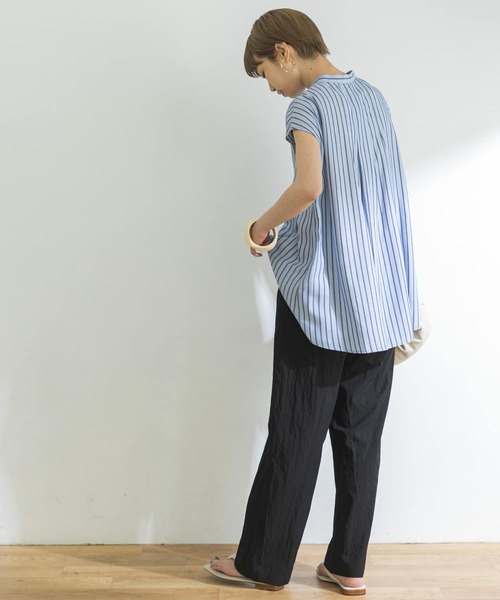 URBAN RESEARCH（アーバンリサーチ）の「ストレートイージーパンツ（その他パンツ・レディース・オレンジ/ミント/ブラック・FREE）」の6枚目の写真