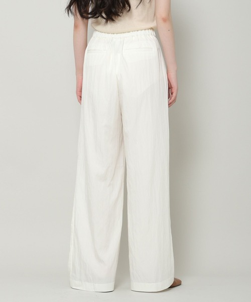 ALAND（エーランド）の「3.3 Field Trip／フロントプリーツワイドパンツ 2353228（スラックス・レディース・アイボリー/チャコール・FREE）」の15枚目の写真
