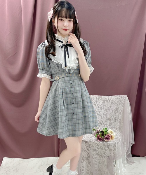 セール クロスベルトラッフルカラーワンピース ワンピース Rojita ロジータ のファッション通販 Zozotown