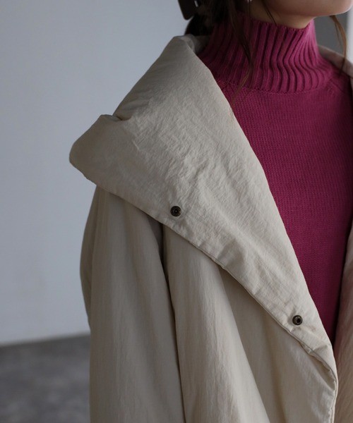 sakishimatokyo（サキシマトーキョー）の「ビッグフードブルゾン（ブルゾン・レディース・ブラック/カーキ/アイボリー・FREE）」の16枚目の写真