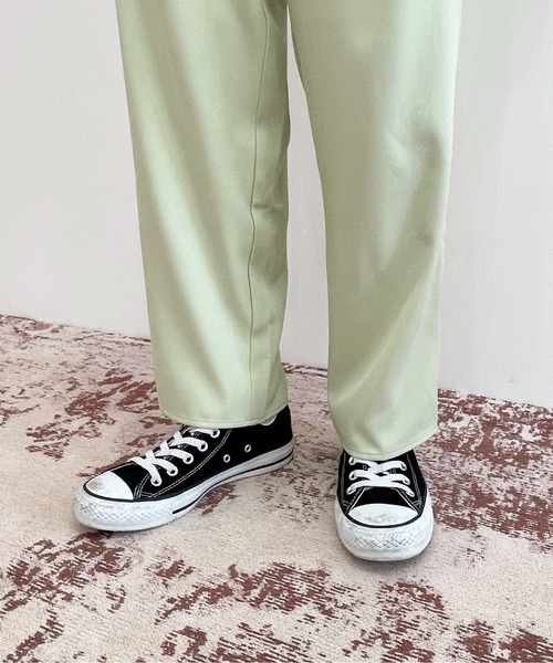 EPIMI E'PIMMY(エピミエピミー)の「テープベルトカラーテーパードスラックス(スラックス・レディース・ブラック/ブラウン/アイボリー/ミント/ラベンダー/コーラル・MEDIUM)」の17枚目の写真