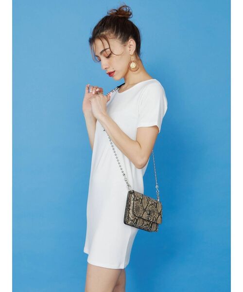 EVRIS（エヴリス）の「ウォレットショルダーミニバッグ（ショルダーバッグ・レディース・ブラック/ベージュ/グリーン・FREE）」の4枚目の写真