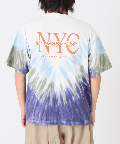 JOURNAL STANDARD(ジャーナルスタンダード)の「【ナカヨークシティ×JOURNAL STANDARD】NYC Tiedye TEE(Tシャツ/カットソー・メンズ・ホワイト・MEDIUM/LARGE/X-LARGE)」の5枚目の写真
